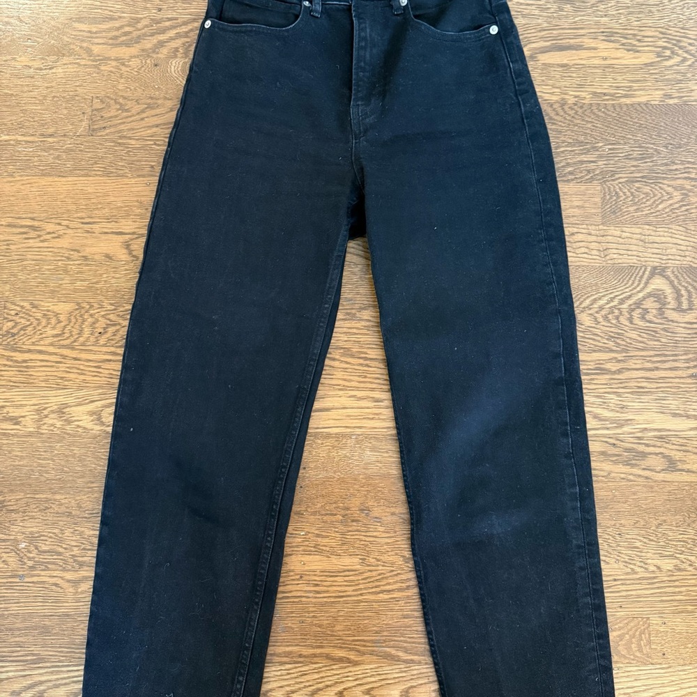 Everlane Women's High Rise Black Jeans